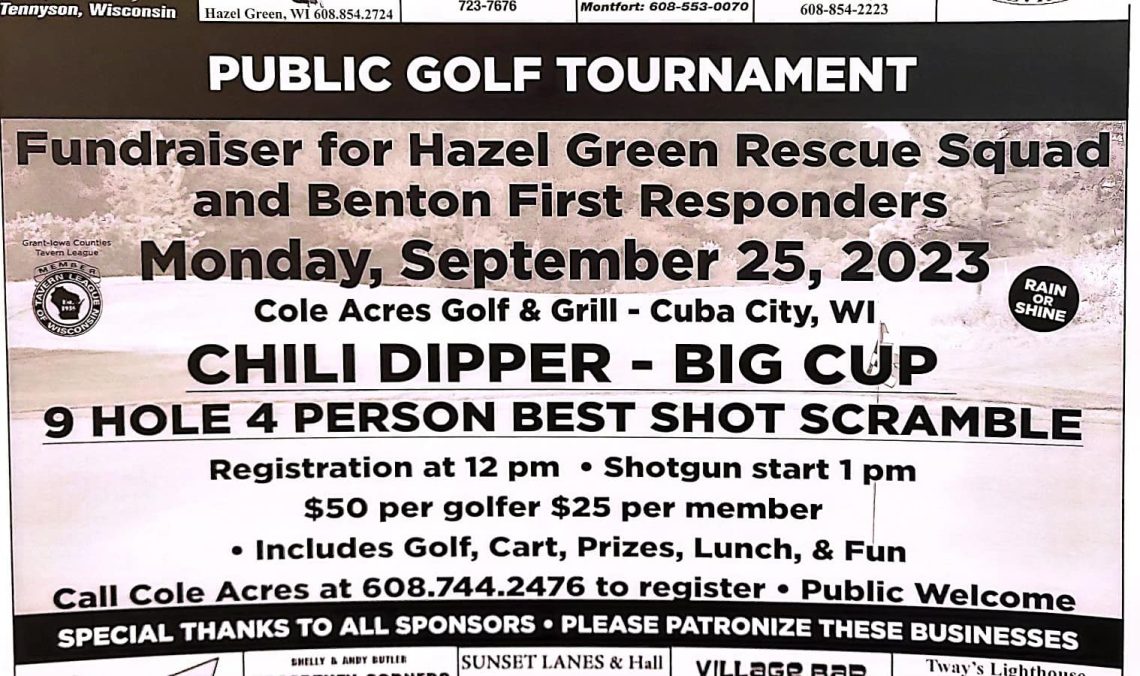 Tavern League Golf Chili Dipper – Cole Acres Country Club