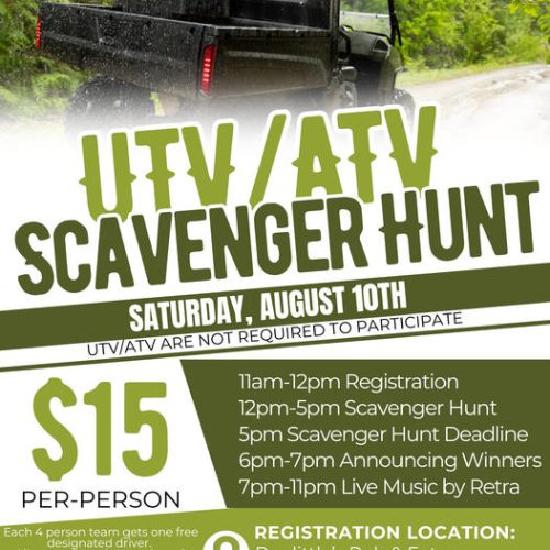 ATV/UTV Scavenger Hunt – Doolittle’s Pub & Eatery