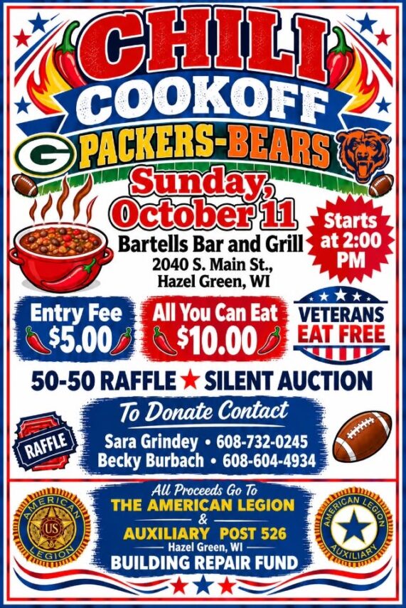 Chili Cookoff – Bartells Bar and Grill